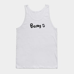 Becky Armstrong Signature Freenbecky Gap the series Tank Top